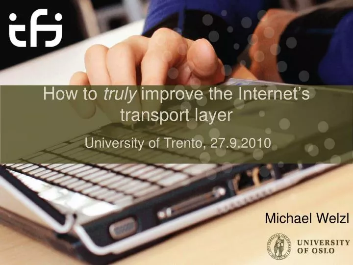 how to truly improve the internet s transport layer