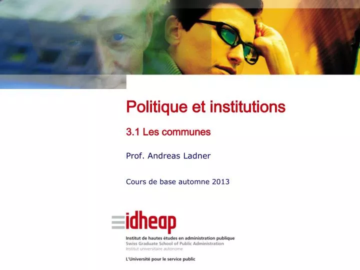 politique et institutions 3 1 les communes