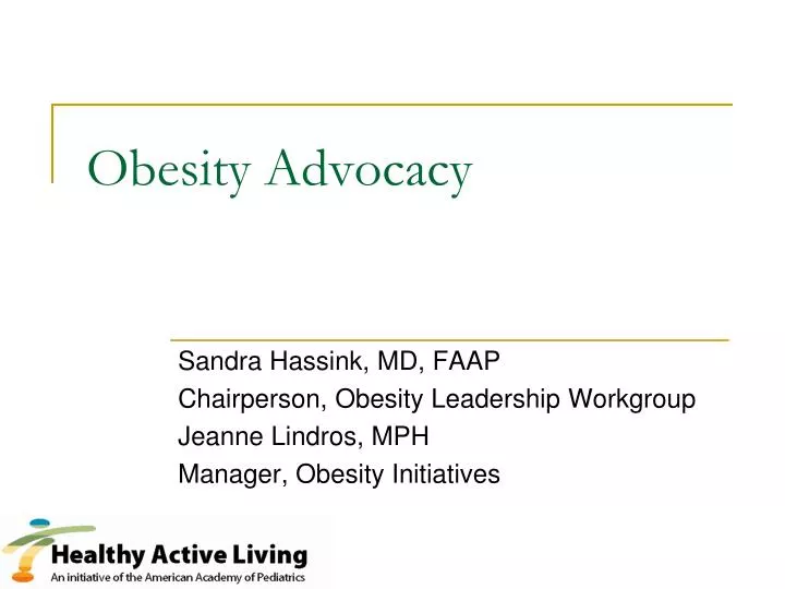 obesity advocacy