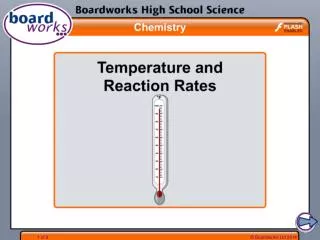 Temperature and particle collisions