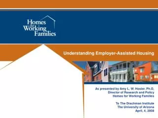 Understanding Employer-Assisted Housing