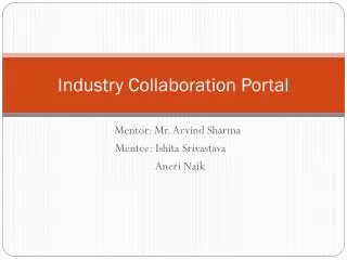 Industry Collaboration Portal