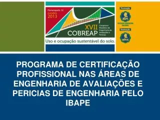 ... certificar segundo o INMETRO