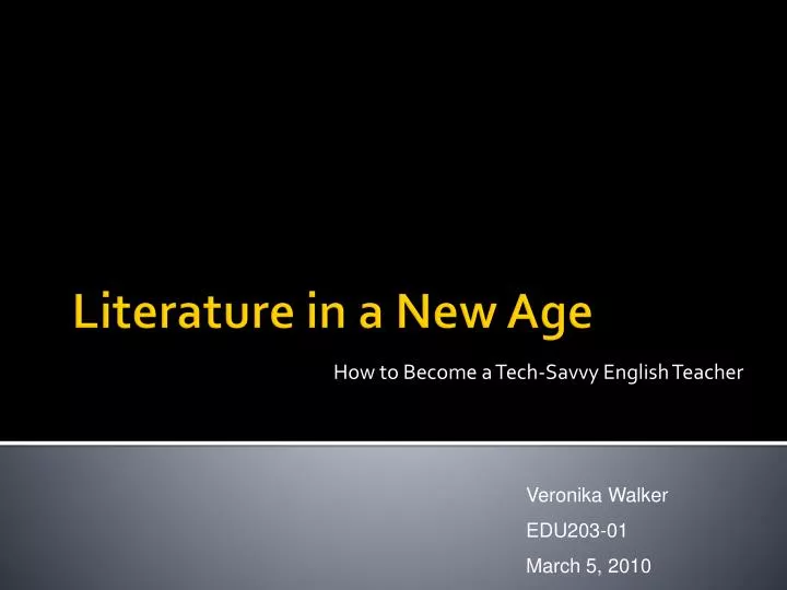 how to become a tech savvy english teacher