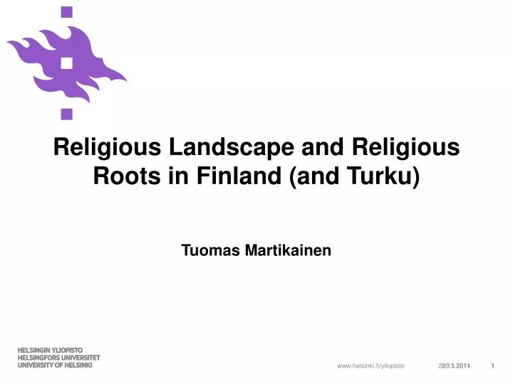 religious landscape and religious roots in finland and turku