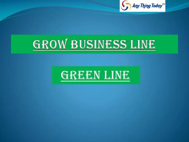 grow business line