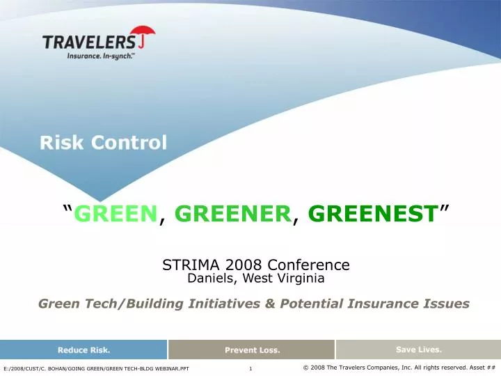 green tech building initiatives potential insurance issues