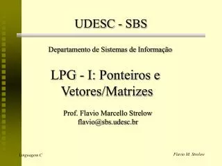 UDESC - SBS