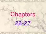 Chapters - slide 1