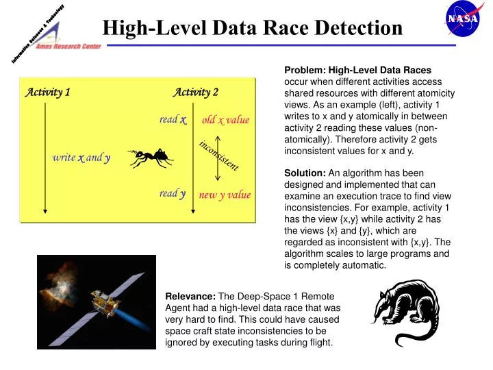 high level data race detection
