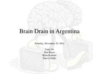 Brain Drain in Argentina