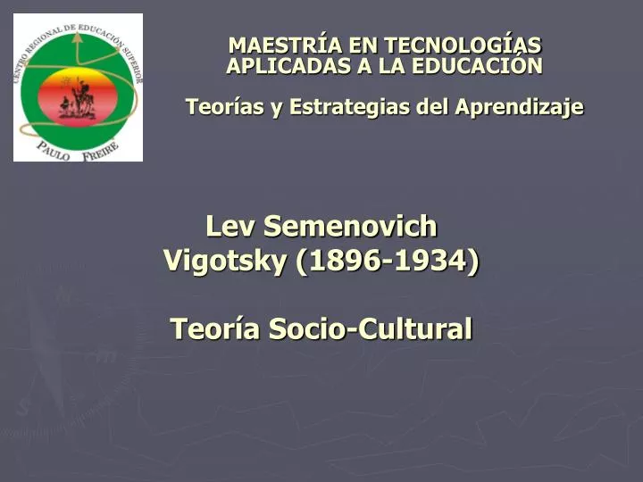 lev semenovich vigotsky 1896 1934 teor a socio cultural