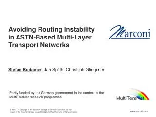 Avoiding Routing Instability in ASTN-Based Multi-Layer Transport Networks