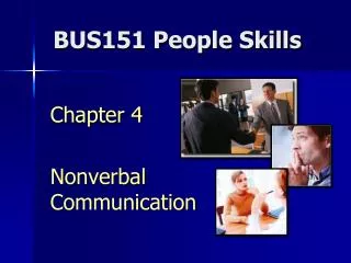 BUS151 People Skills