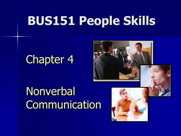 bus151 people skills