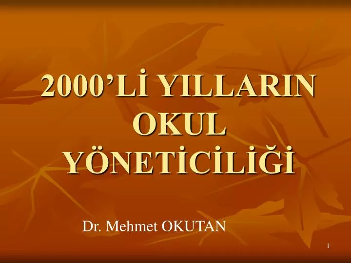 2000 l yillarin okul y net c l