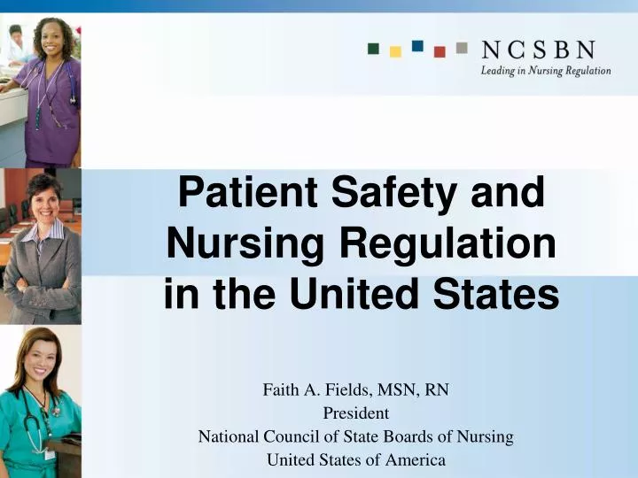 patient safety and nursing regulation in the united states