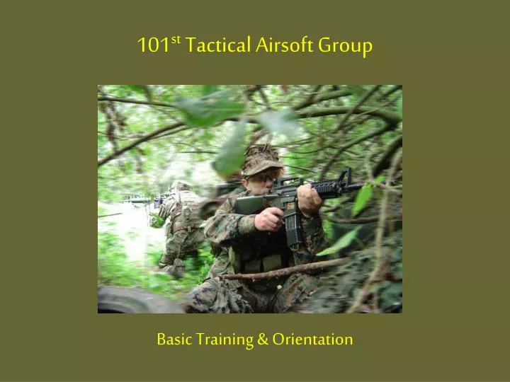 basic training orientation