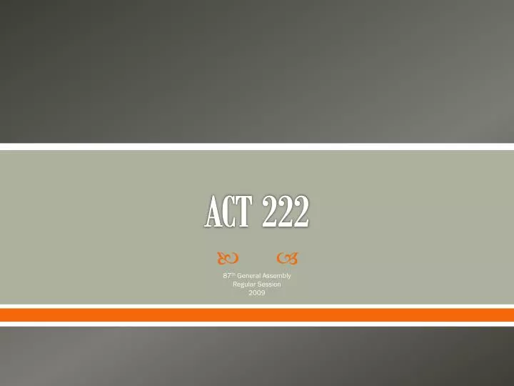 act 222