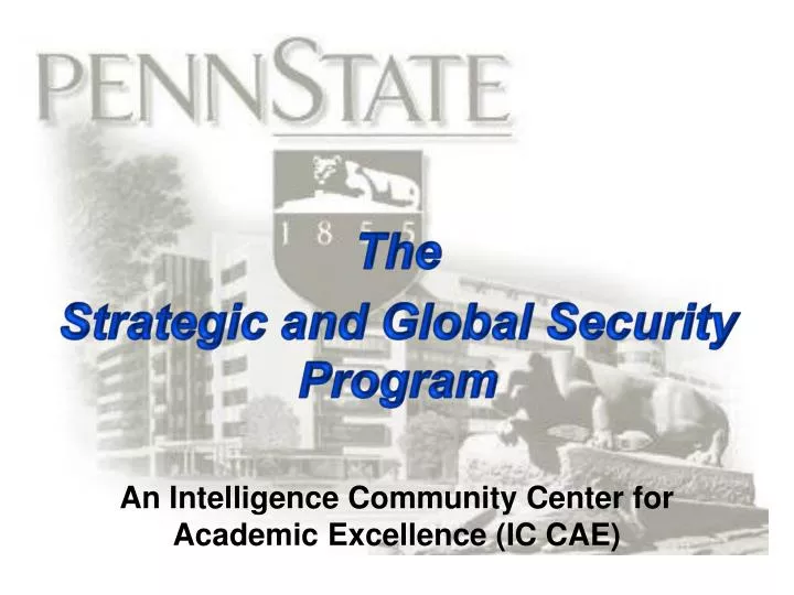 an intelligence community center for academic excellence ic cae