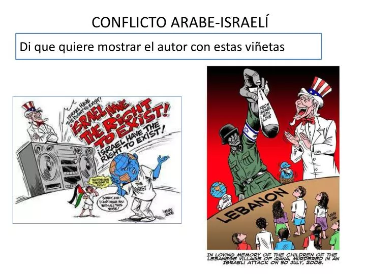 conflicto arabe israel