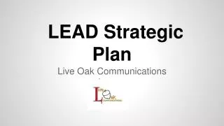 LEAD Strategic Plan