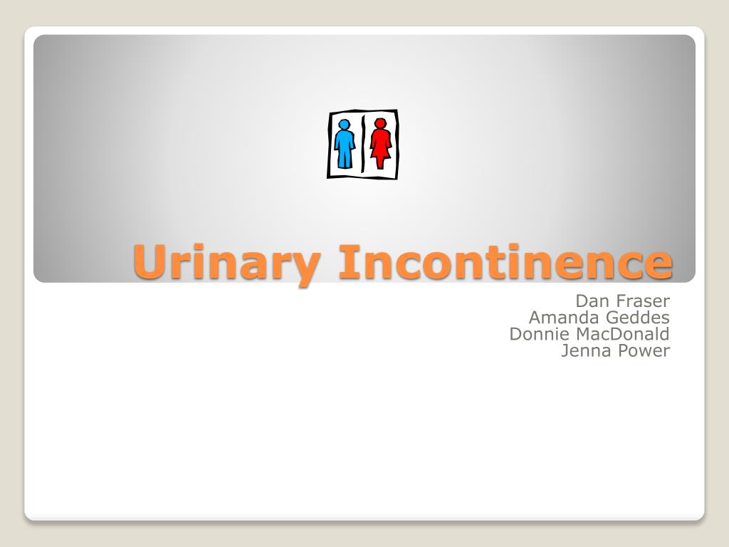 PPT - Urinary Incontinence PowerPoint Presentation, free download - ID ...