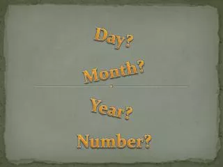Month?