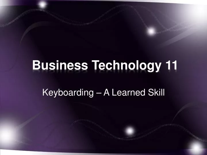 business technology 11