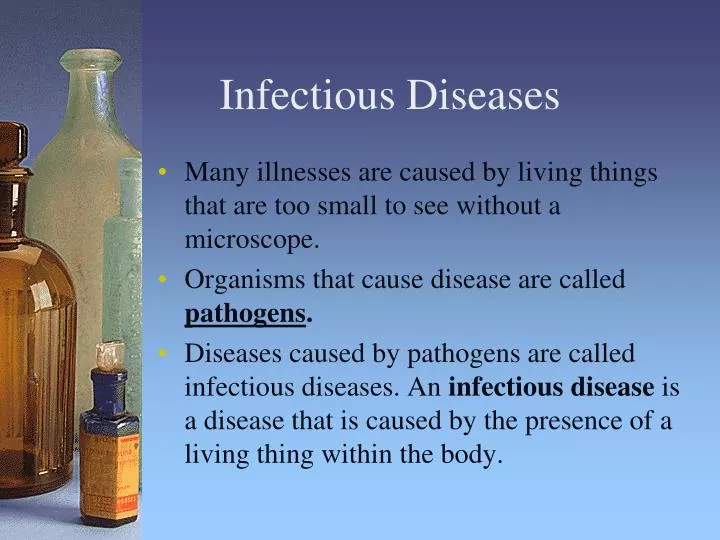 infectious diseases