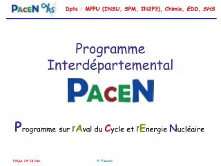Programme Interdépartemental