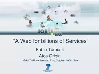 “A Web for billions of Services”