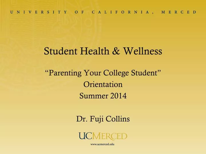 student health wellness