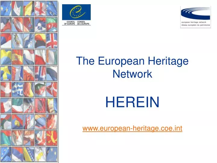 the european heritage network herein www european heritage coe int