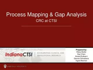 Process Mapping &amp; Gap Analysis