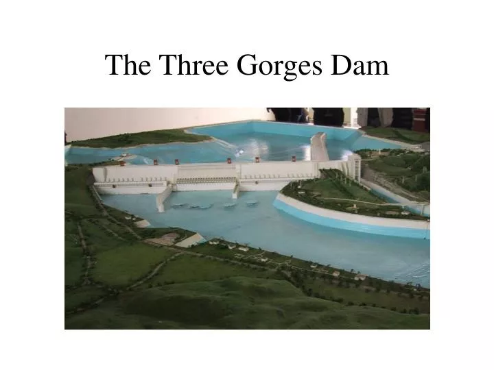 the three gorges dam