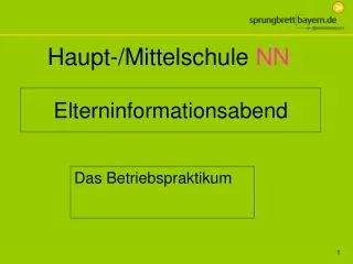 elterninformationsabend
