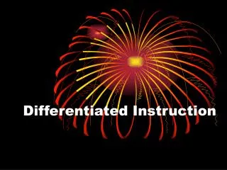 Differentiated Instruction