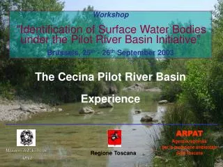 The Cecina Pilot River Basin Experience
