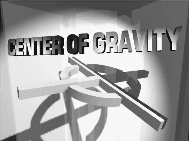 center of gravity