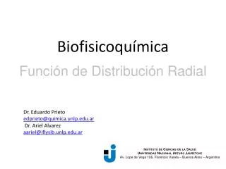 Biofisicoquímica