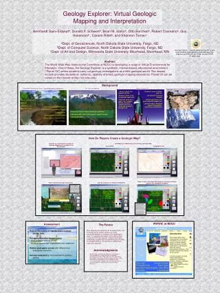 Geology Explorer: Virtual Geologic Mapping and Interpretation