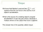 Torque - slide 1