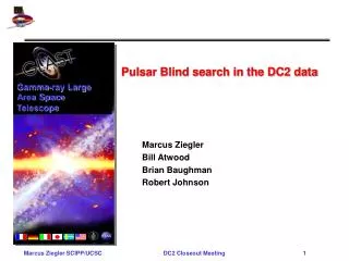 Pulsar Blind search in the DC2 data