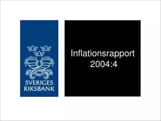 Inflationsrapport 2004:4