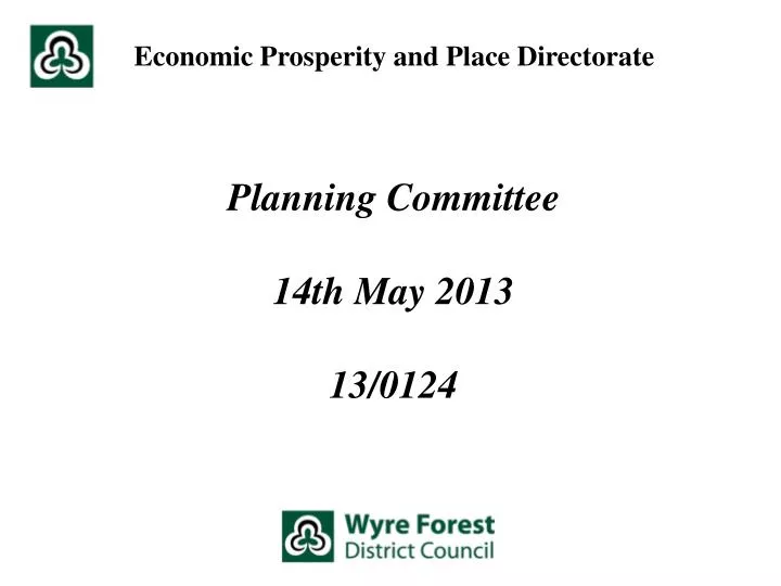 planning committee 14th may 2013 13 0124