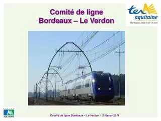 Comité de ligne Bordeaux – Le Verdon