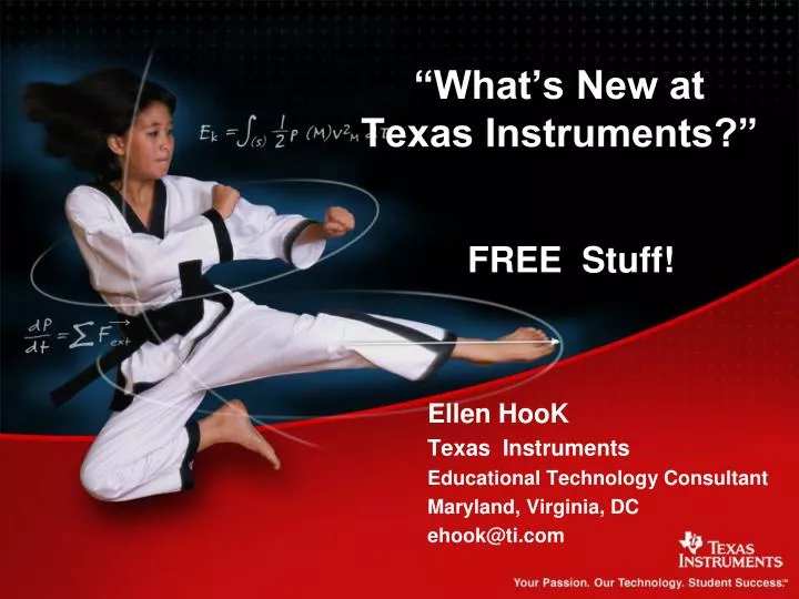 what s new at texas instruments