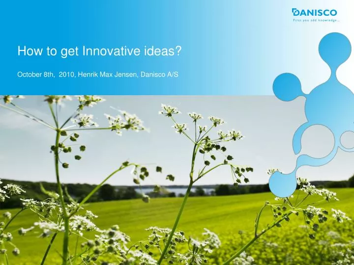 how to get innovative ideas