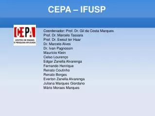 CEPA – IFUSP